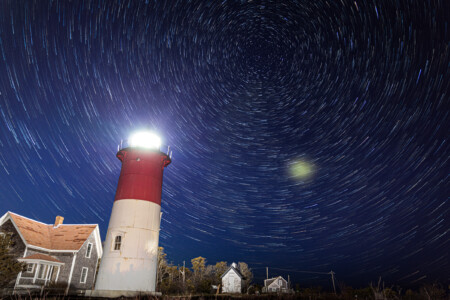 Nauset Light on 4/22/20
